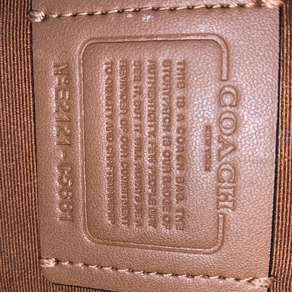 Coach bookbag - Picture 4 of 5